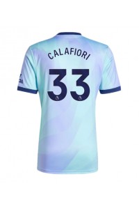 Arsenal Riccardo Calafiori #33 Voetbaltruitje 3e tenue 2024-25 Korte Mouw